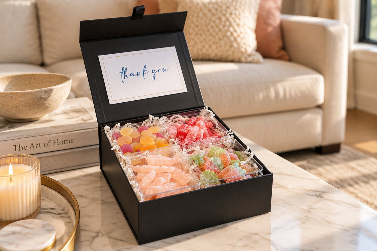 Deer Haven Swedish candy gift boxes