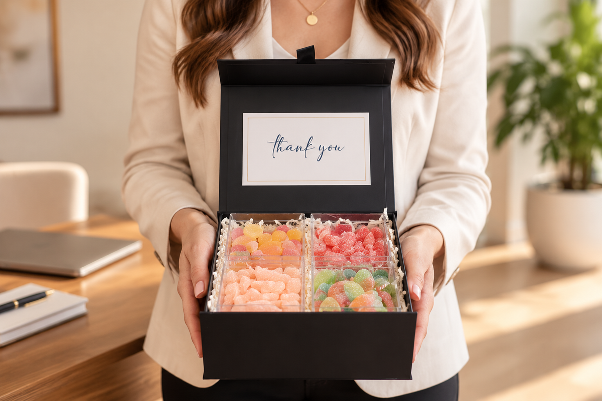 Swedish candy gift boxes ready for nationwide shipping